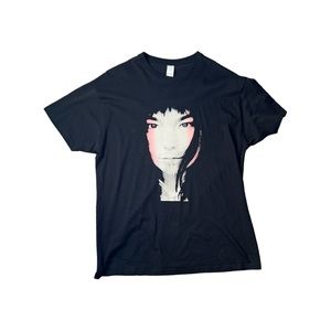 björk graphic music tee
